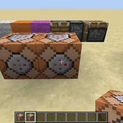 Minecraft command blocks
